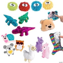 Sensory Plush Character Kit - 72Pk